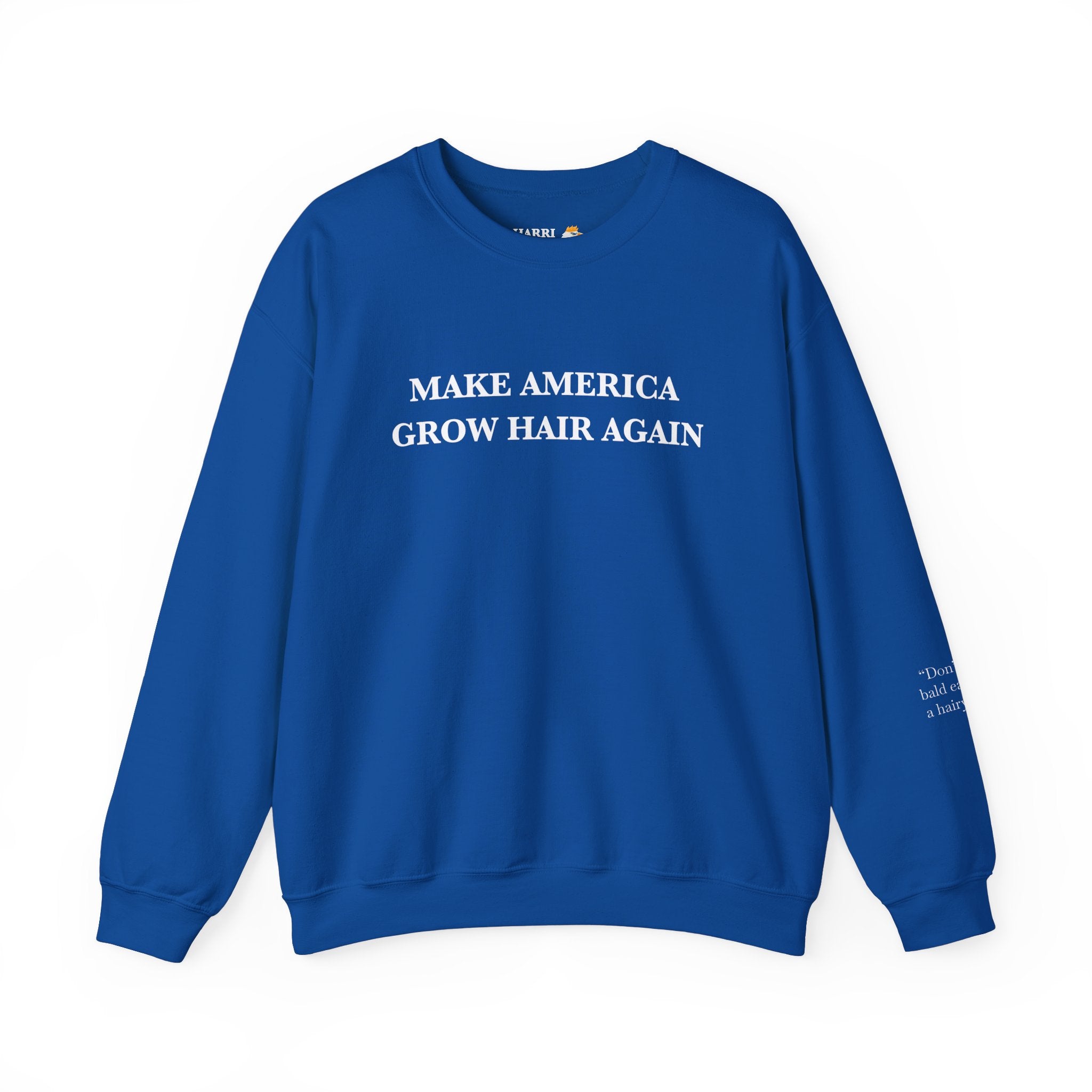 HARRI EAGLE - MAGHA CREW SWEATER BLUE