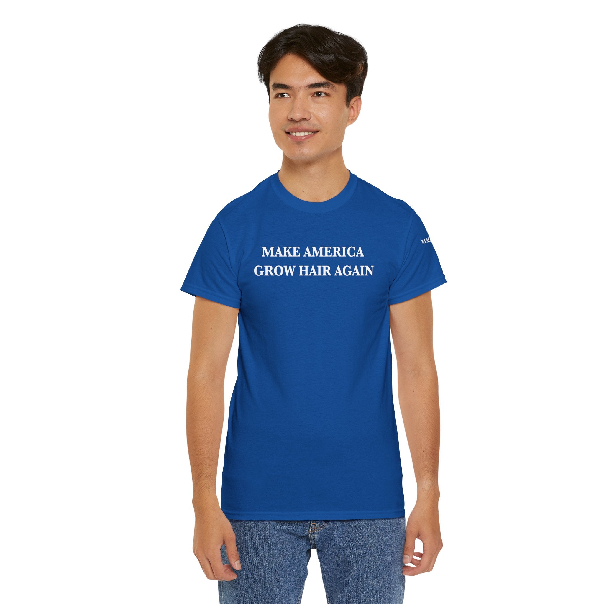 HARRI EAGLE - MAGHA T-SHIRT BLUE