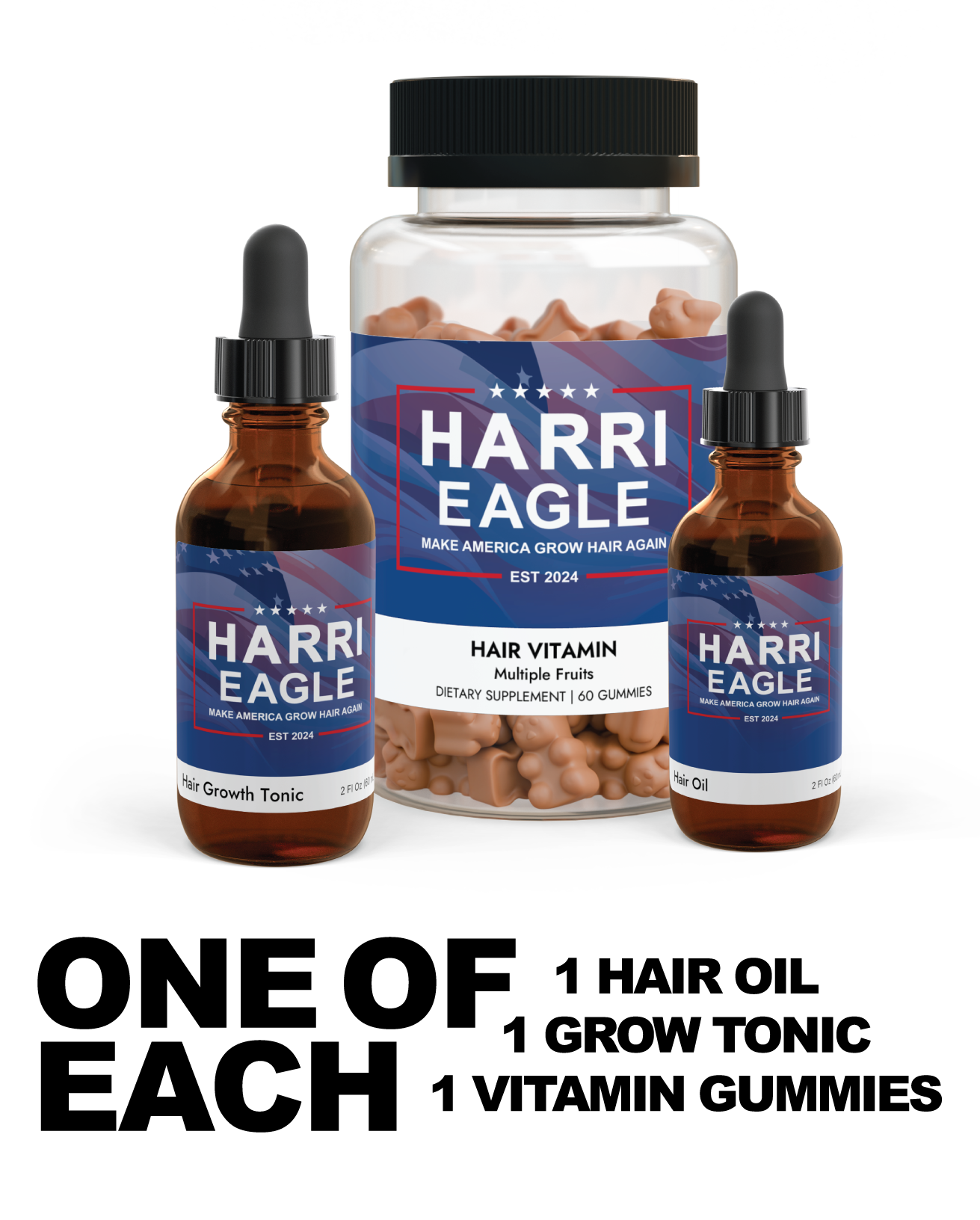 HARRI EAGLE MAGHA GUMMIES x OIL X GROWTONIC